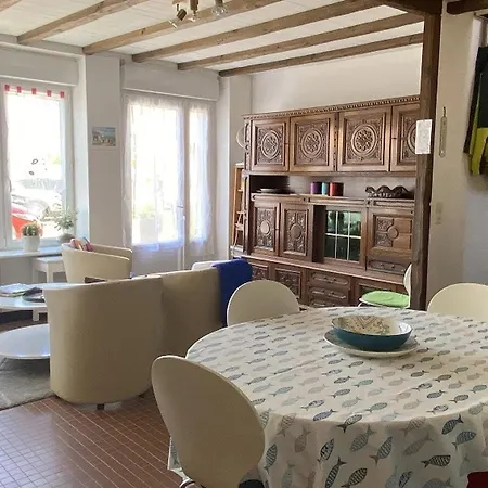 Maison Centre-ville, 6 Couchages, 400m Plage, Equipee, Confort Bebe - Fr-1-612-135 לה ברנרי-אן-רץ